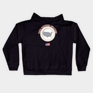 THE UNITED STATES Kids Hoodie